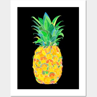 Pineapple ripe for harvest Posters and Art